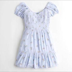 Blue Floral Dress